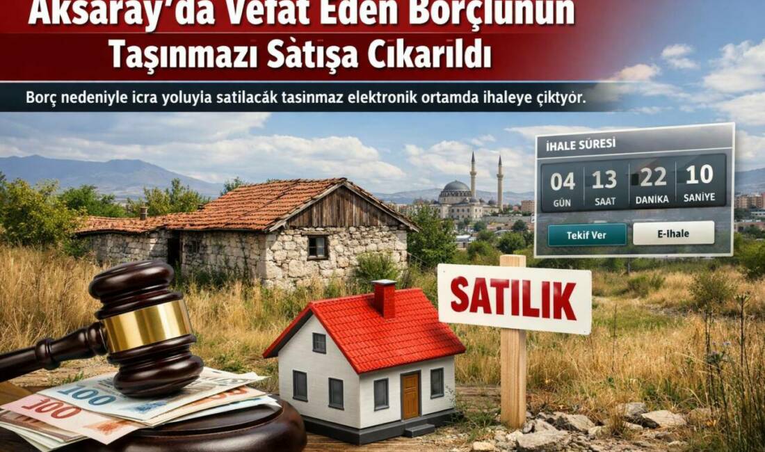 İcra takibi kesinleştikten sonra vefat ettiği belirlenen borçluya ait taşınmaz,
