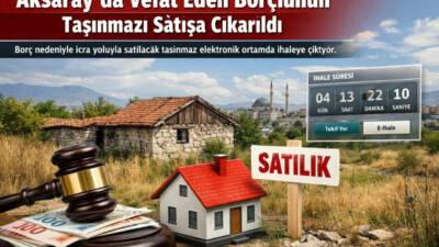İcra takibi kesinleştikten sonra vefat ettiği belirlenen borçluya ait taşınmaz,