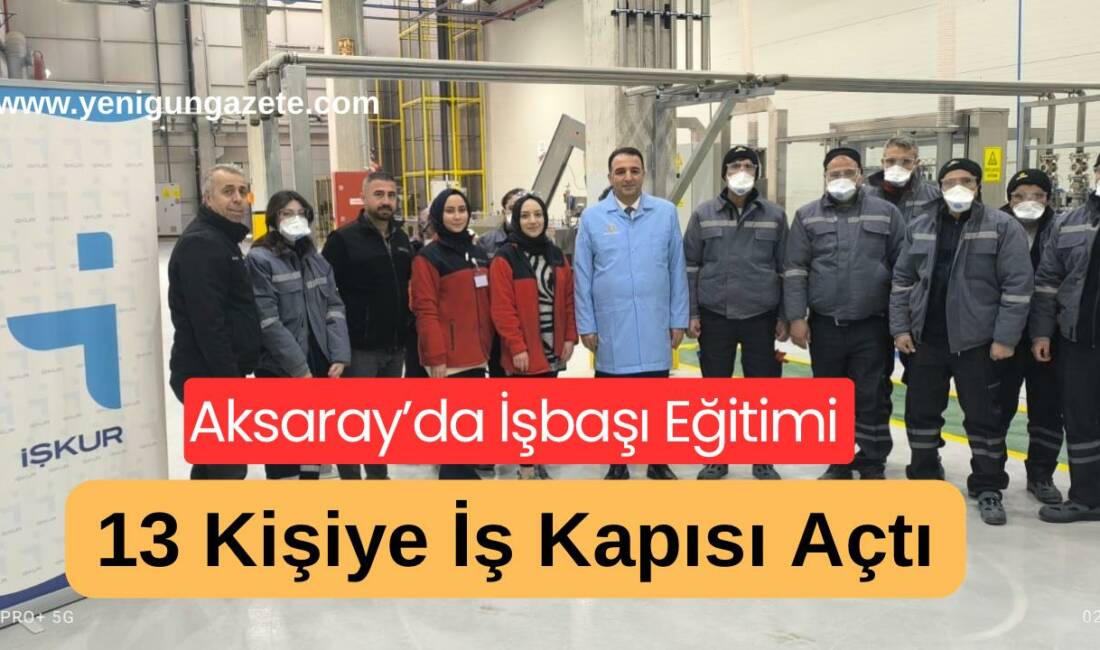 Tarım sektöründe faaliyet gösteren Sektör Tarım’da başlatılan program kapsamında 13