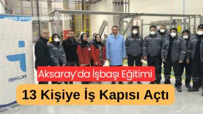 Tarım sektöründe faaliyet gösteren Sektör Tarım’da başlatılan program kapsamında 13