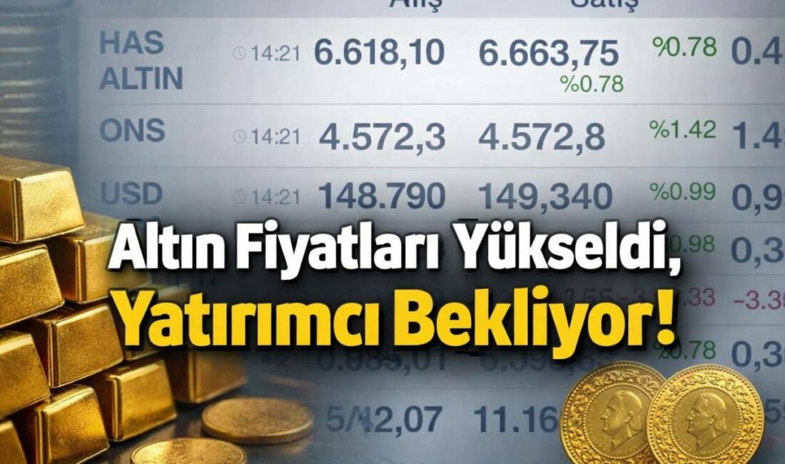 Güncel verilere göre altın fiyatlarında sınırlı yükseliş görülürken, piyasalardaki belirsizlik
