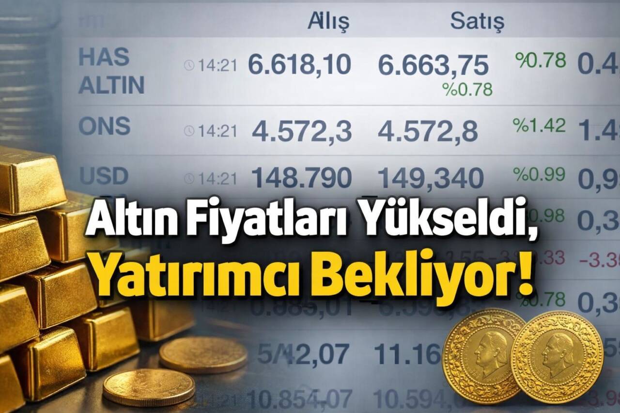 Güncel verilere göre altın fiyatlarında sınırlı yükseliş görülürken, piyasalardaki belirsizlik