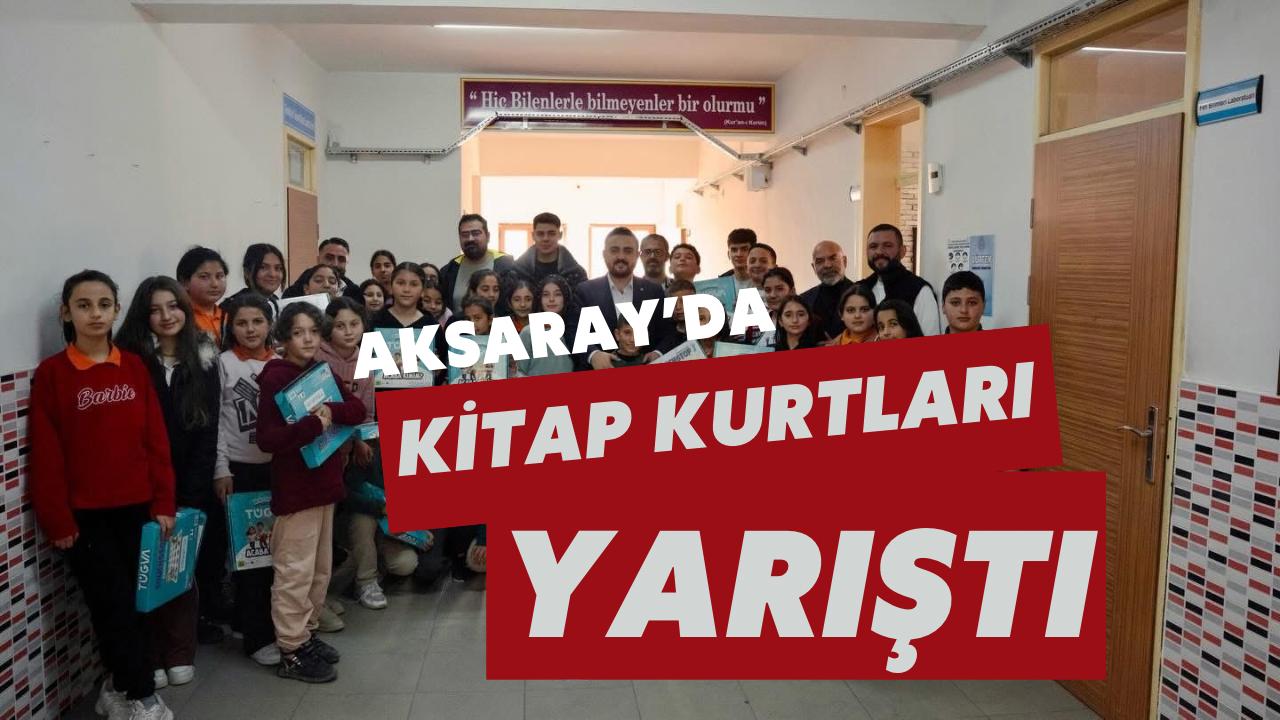 TÜGVA Aksaray tarafından düzenlenen “Kitap Kurtları Yarışıyor” programı, yoğun katılım