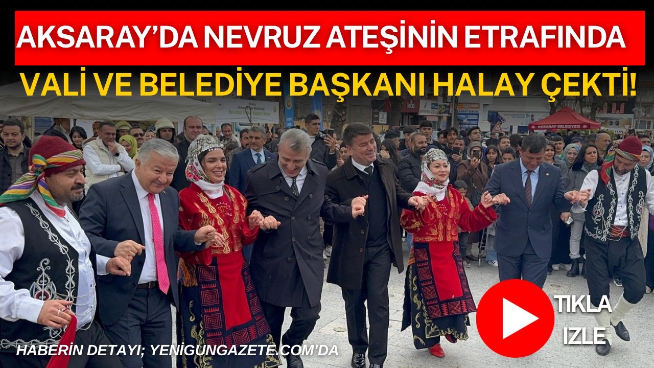 15 Temmuz Milli İrade Meydanı’nda düzenlenen programda Nevruz ateşi yakıldı,