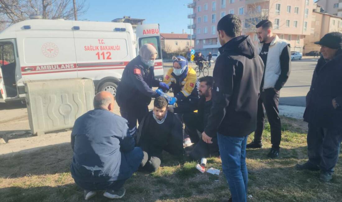Konya'nın Seydişehir ilçesinde meydana gelen trafik kazasında 2 kişi yaralandı.