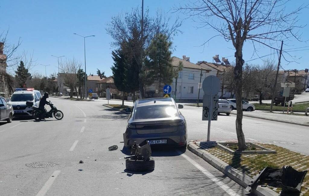 Beyşehir ilçesindeki trafik kazasında 2 kişi yaralandı.