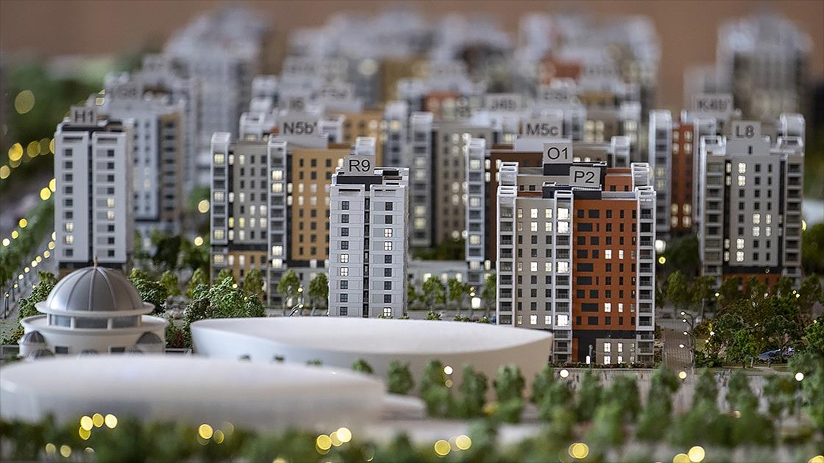 Türkiye genelinde konut satışları geçen ay yıllık bazda yüzde 5,9