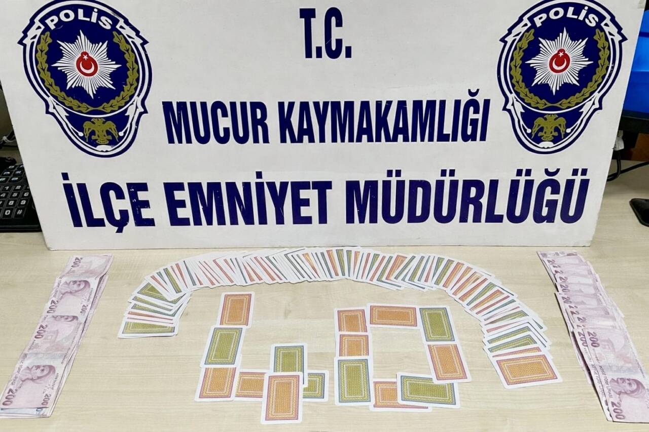 Kırşehir'de kumar oynayan 8 kişiye toplam 92 bin 832 lira