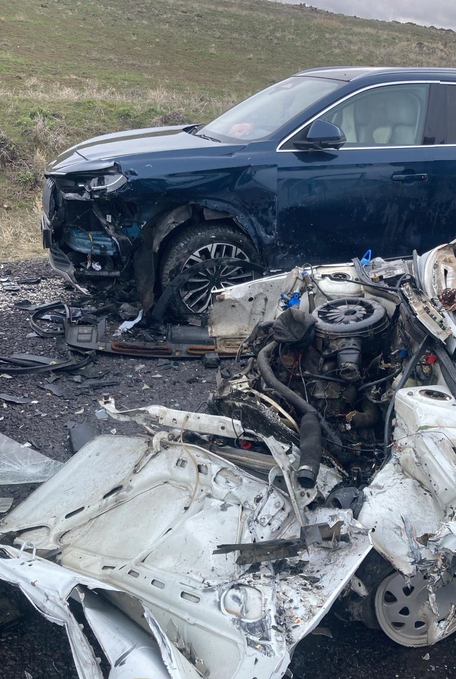 Nevşehir'in Acıgöl ilçesinde iki otomobilin çarpıştığı kazada 1 kişi öldü,