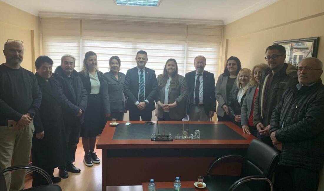 CHP Aksaray heyeti, Atatürkçü Düşünce Derneği Aksaray Şubesi’ni ziyaret ederek