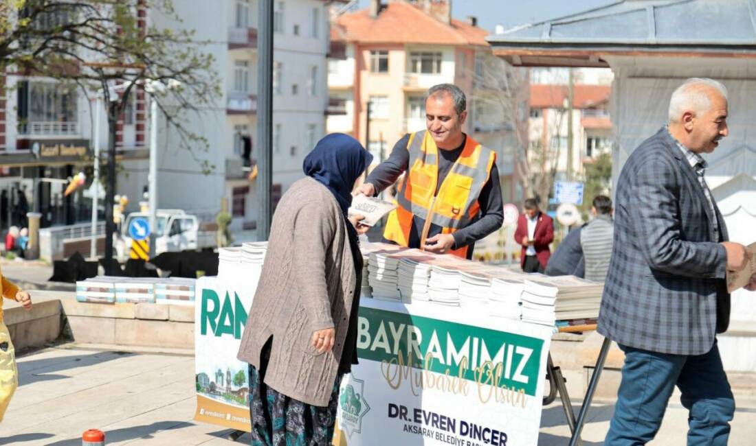 Aksaray Belediyesi, vatandaşların Ramazan Bayramı’nı huzur ve güven içerisinde geçirebilmesi