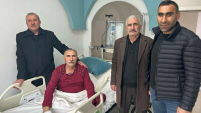 İstanbul'dan taziye ziyareti için Van'a gelen ve kalbi durmuş
