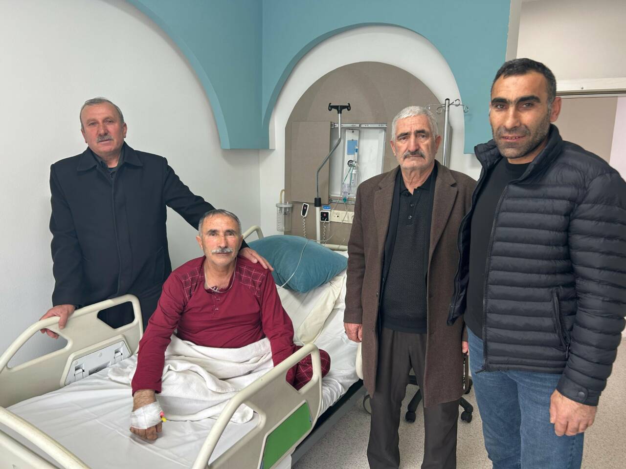 İstanbul'dan taziye ziyareti için Van'a gelen ve kalbi durmuş