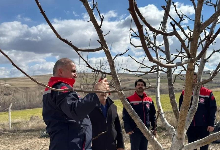 Aksaray İl Tarım ve Orman Müdürü Nejdet Demir, Ağaçören ilçesinde