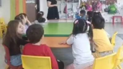 Ağaçören’de Şehit İsmail Yüksel Anaokulu’nda düzenlenen Orman Haftası etkinlikleri, öğrencilerin