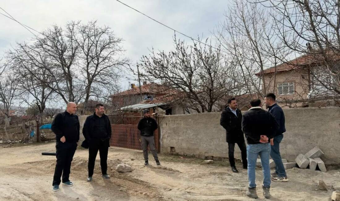 Ağaçören’de yapımı devam eden Vefa Konutları projesi, Belediye Başkanı Kemal