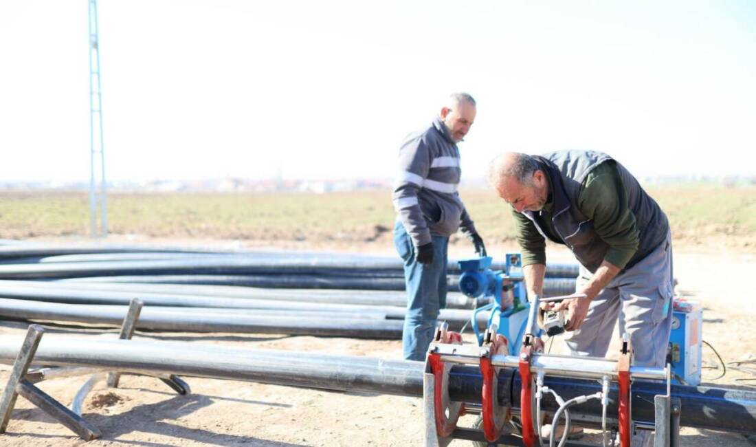 Aksaray Belediyesi ekipleri, Yeni Mahalle’de içme suyu altyapısını güçlendirmek amacıyla
