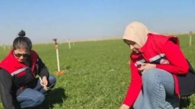 Aksaray İl Tarım ve Orman Müdürlüğü ekipleri, buğdayda entegre mücadele
