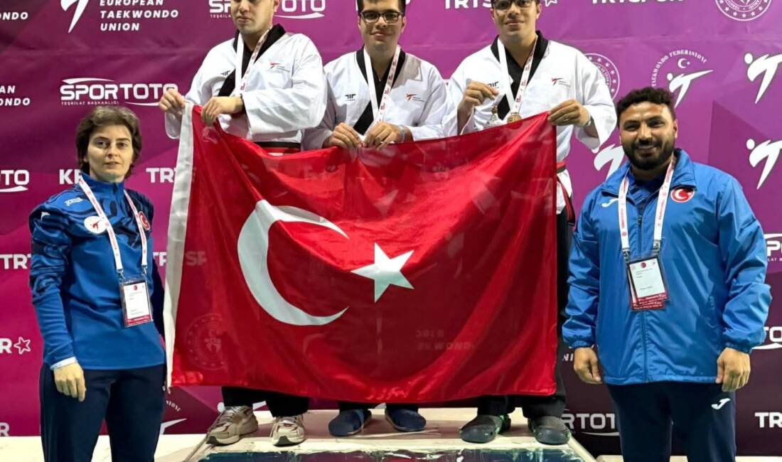 Uluslararası 13. Türkiye Açık G2 Taekwondo Turnuvası’nda Para Poomsae kategorisinde