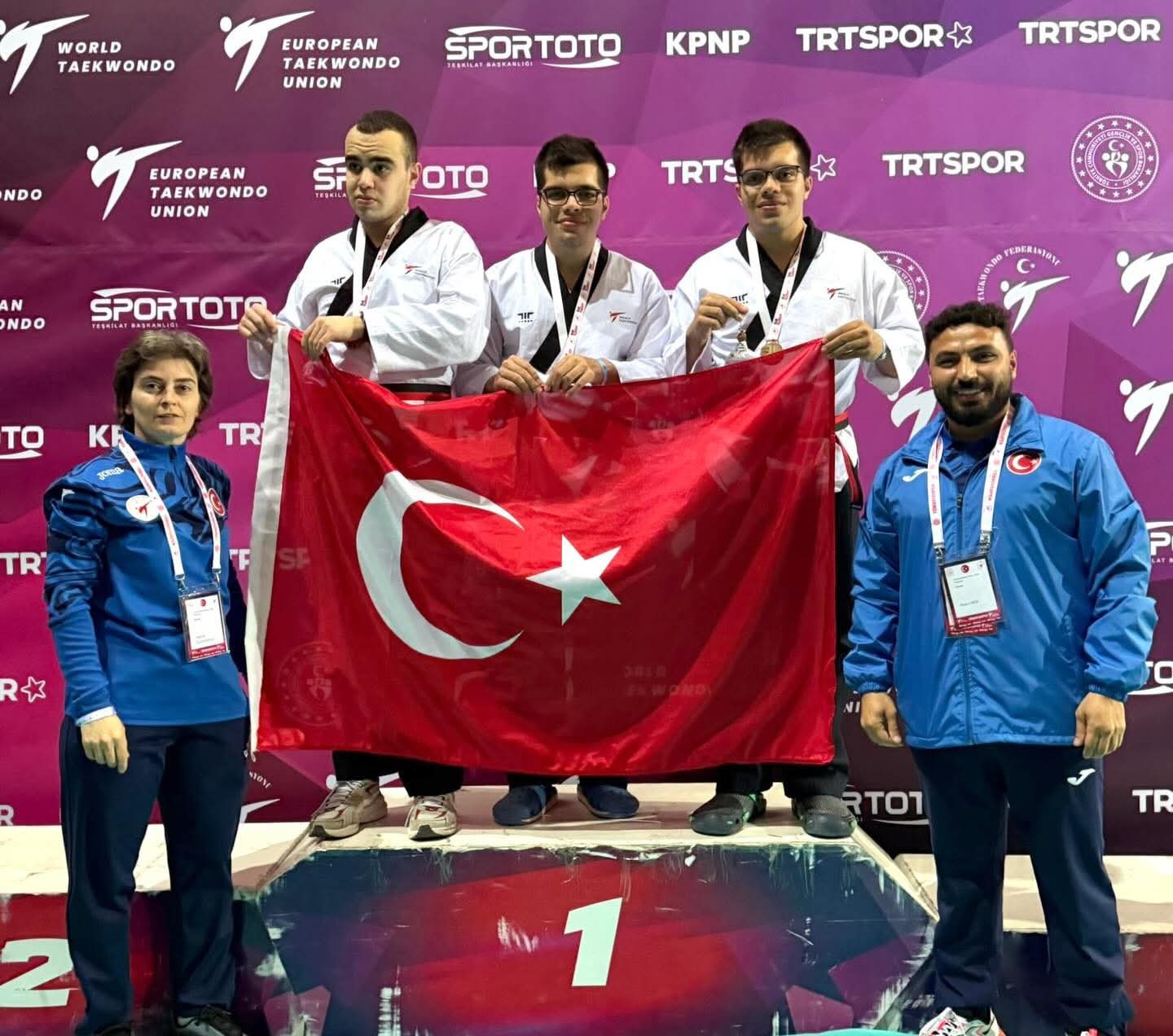 Uluslararası 13. Türkiye Açık G2 Taekwondo Turnuvası’nda Para Poomsae kategorisinde