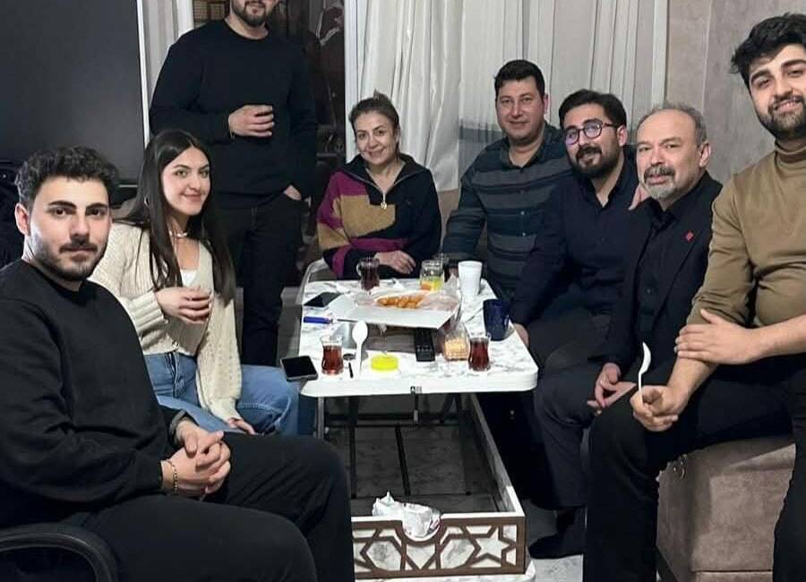 CHP Aksaray İl Başkanı Bilal Özdemir ve parti yöneticileri, Ramazan
