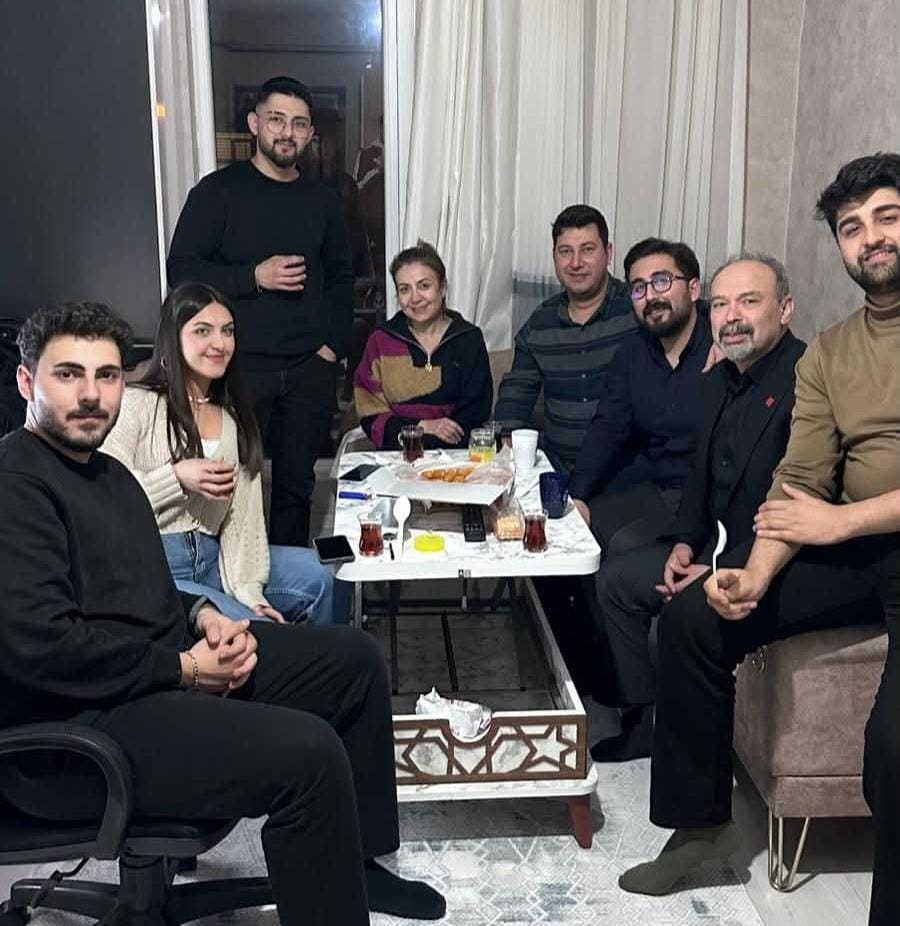 CHP Aksaray İl Başkanı Bilal Özdemir ve parti yöneticileri, Ramazan