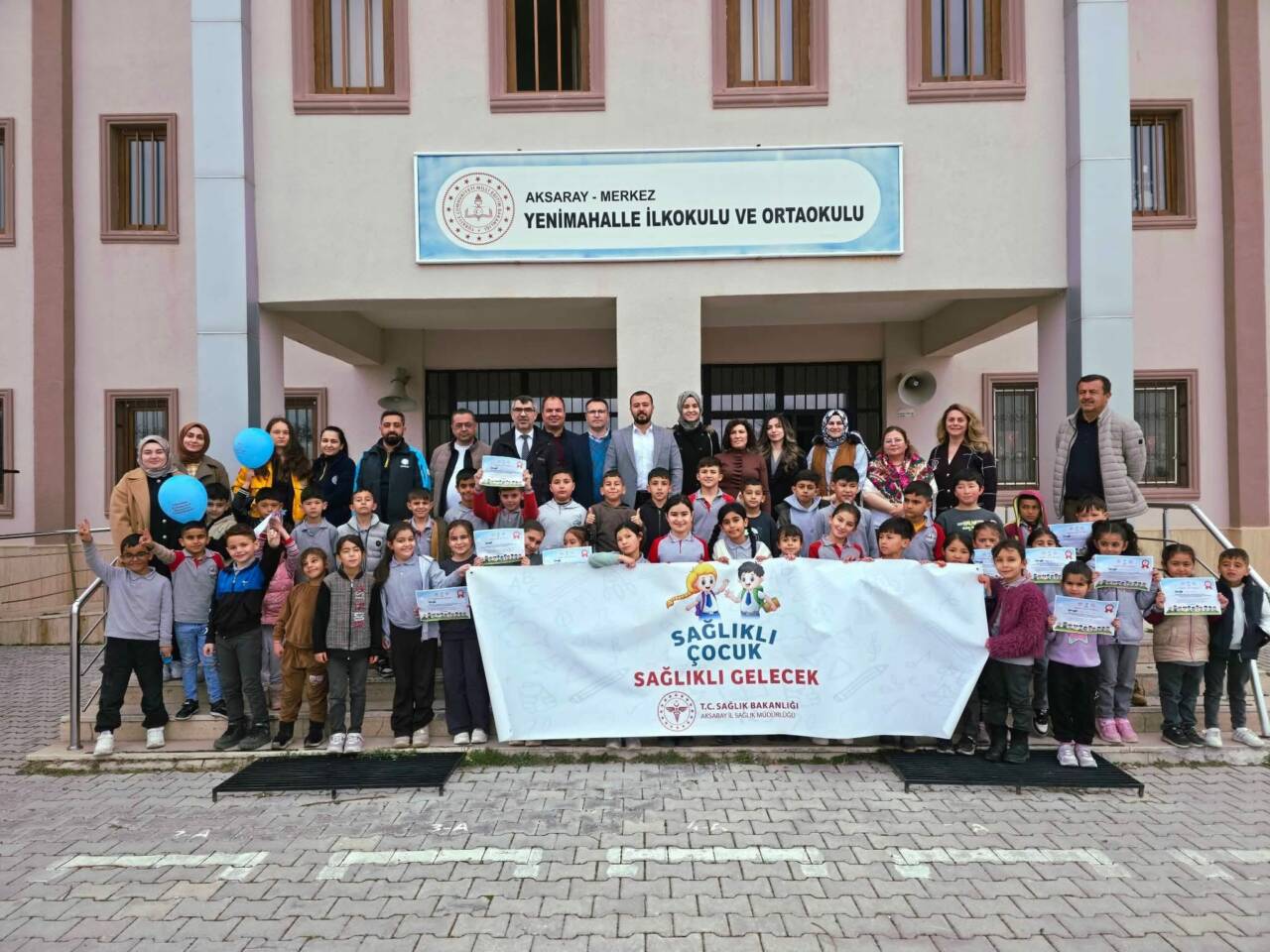 Aksaray’da düzenlenen “Sağlıklı Çocuk, Sağlıklı Gelecek” etkinliğiyle öğrenciler hem bilinçlendi