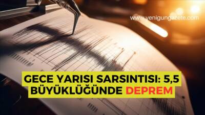 Tokat’ın Niksar ilçesinde 13 Mart 2026 Çarşamba günü saat 03:35’te