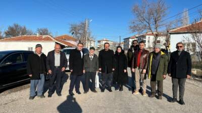 Aksaray’da Ramazan ayı kapsamında Hacılar Harmanı Mahallesi’nde gerçekleştirilen ziyaretlerde vatandaşların