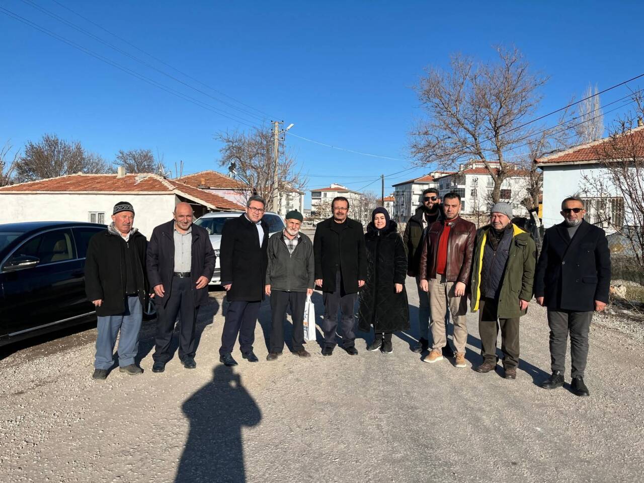 Aksaray’da Ramazan ayı kapsamında Hacılar Harmanı Mahallesi’nde gerçekleştirilen ziyaretlerde vatandaşların