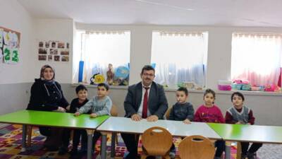 Ağaçören’de İlçe Milli Eğitim Müdürü Deniz Arslan, Şehit Tunahan Erbaşı