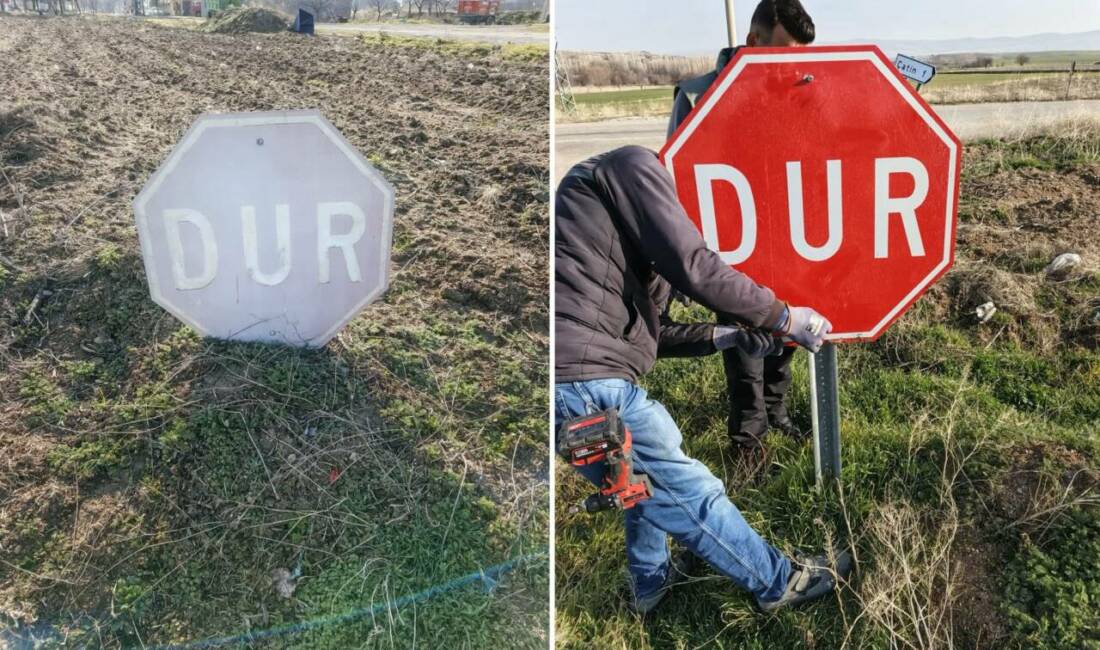 Aksaray İl Özel İdaresi, trafik güvenliğini artırmak amacıyla yol ağında