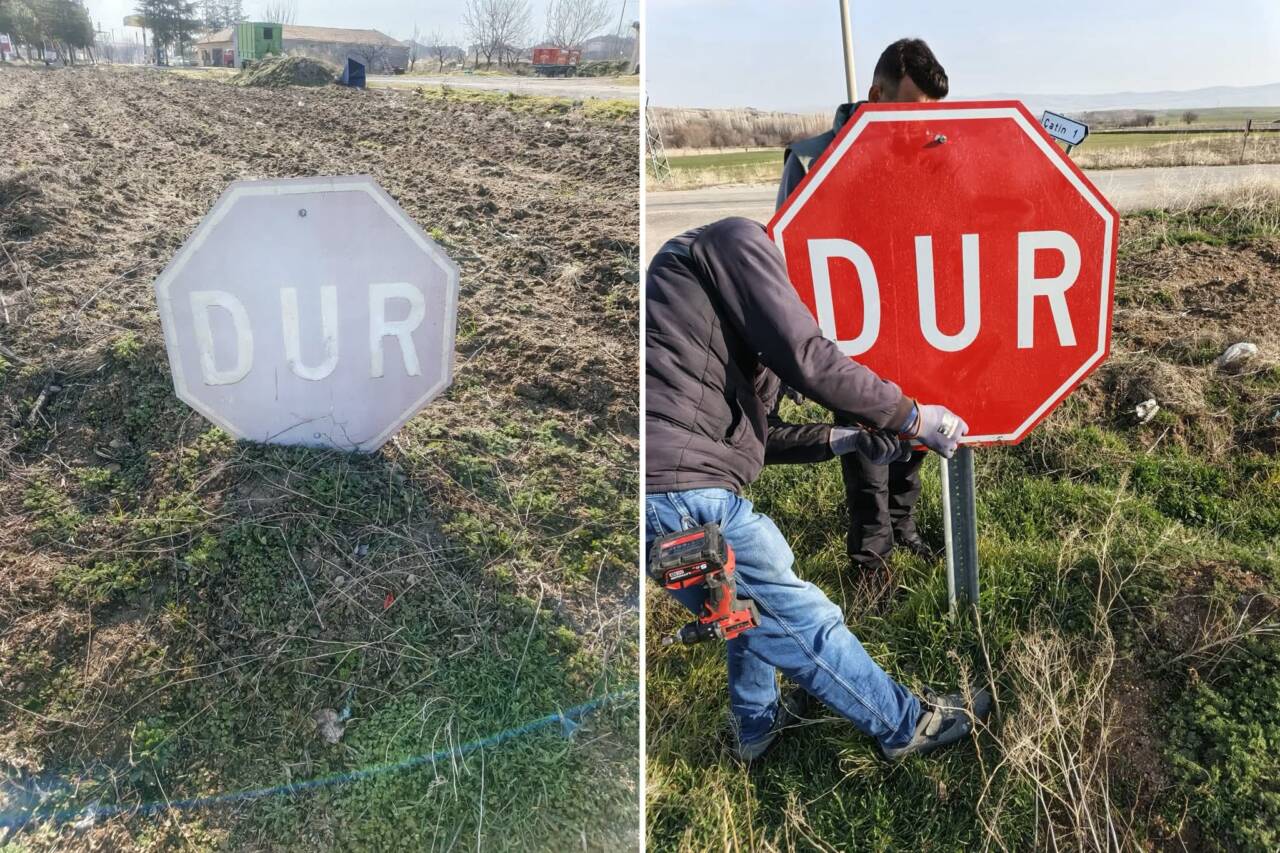 Aksaray İl Özel İdaresi, trafik güvenliğini artırmak amacıyla yol ağında
