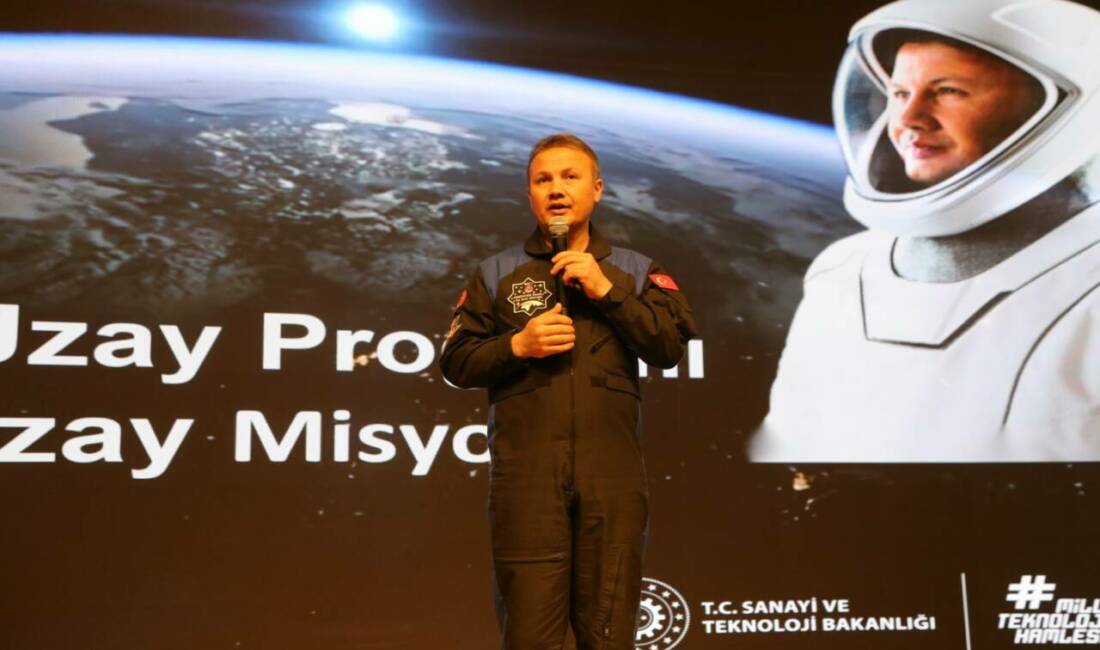 Türkiye’nin uzaya gönderdiği ilk astronot Alper Gezeravcı, Aksaray Üniversitesi Konferans
