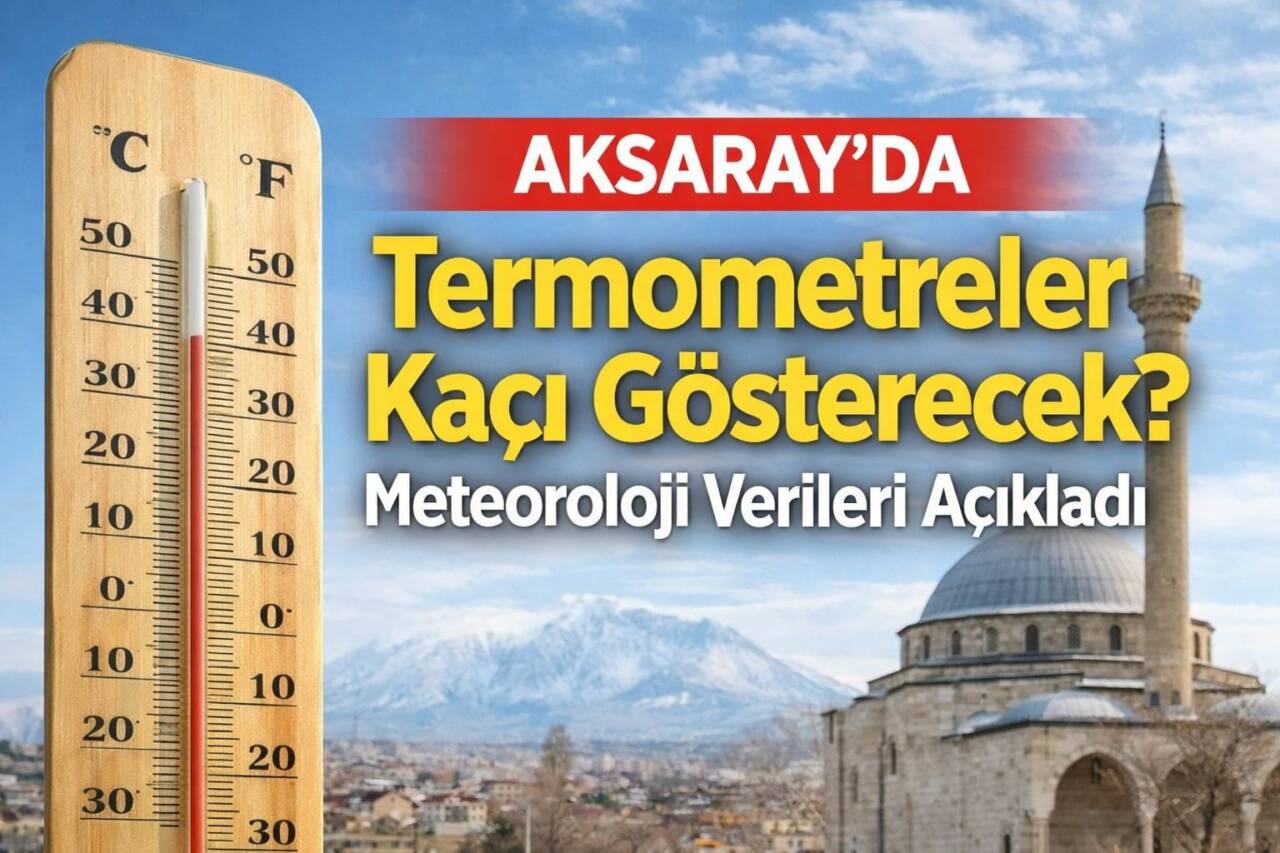 Konya 8. Meteoroloji Bölge Müdürlüğü, Aksaray ve ilçelerinde beklenen hava