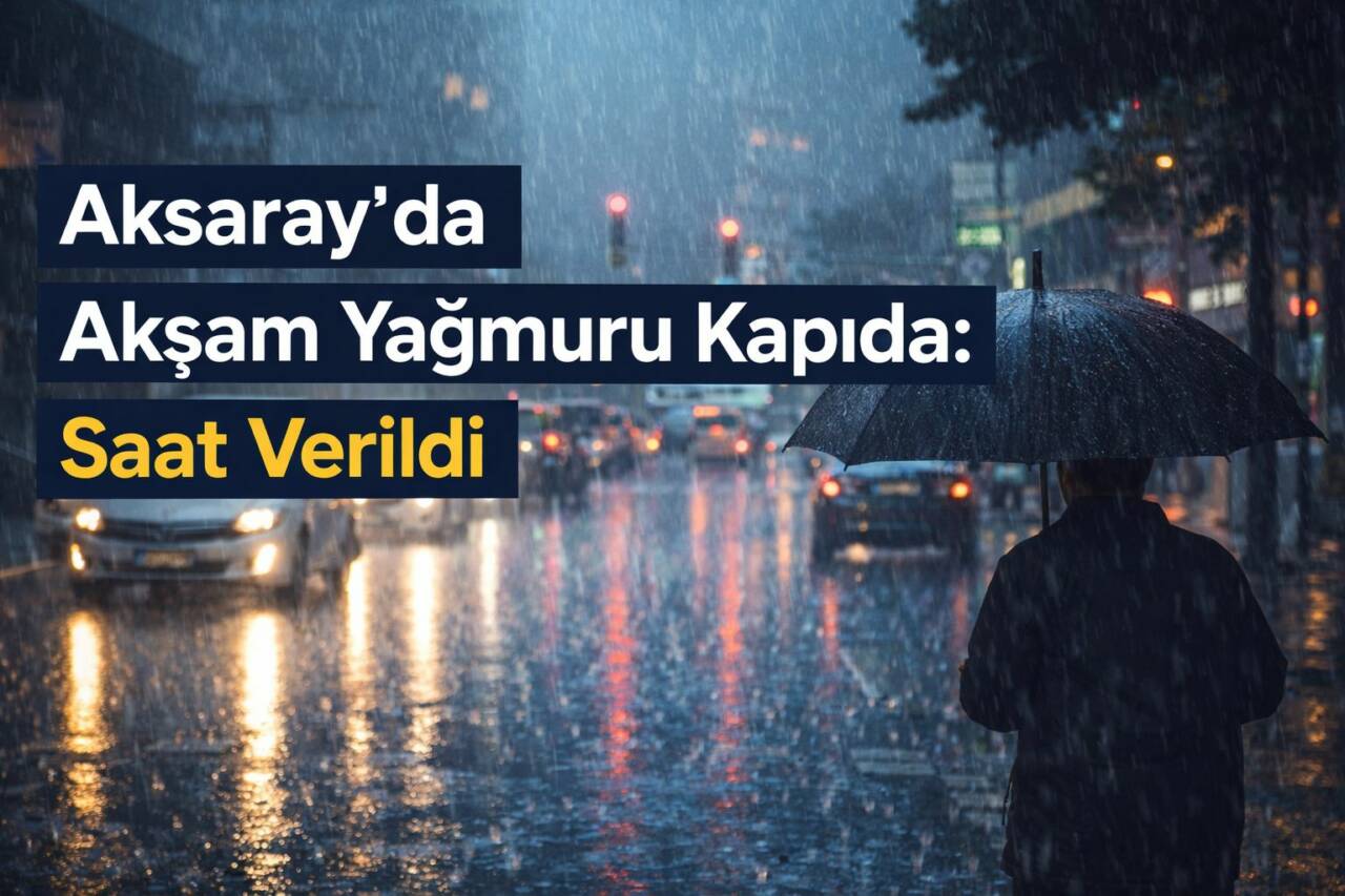 Meteoroloji verilerine göre Aksaray ve ilçelerinde gün boyu bulutlu hava