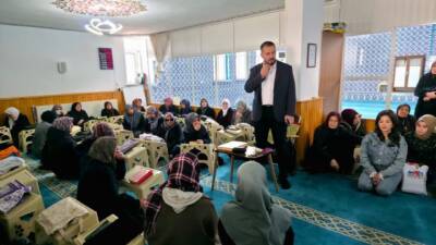 Aksaray’da Ramazan ayında kadınlara yönelik düzenlenen mukabele ve vaaz programlarını