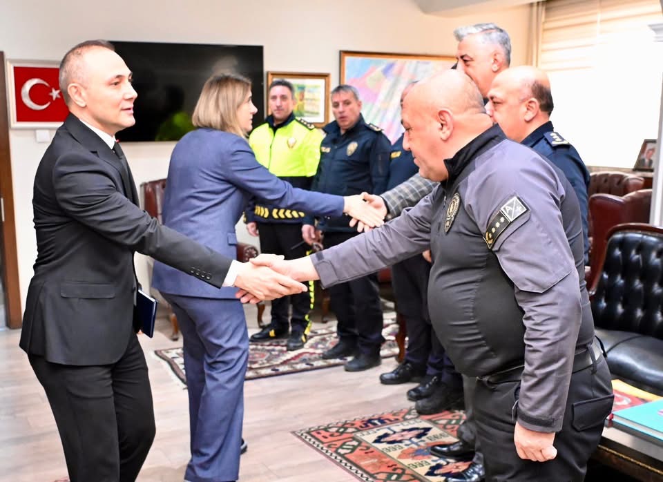 Aksaray İl Emniyet Müdürlüğü’nde Ramazan Bayramı kapsamında düzenlenen buluşmada Emniyet