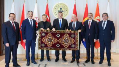 Aksaray heyeti Bakan Mustafa Çiftçi’yi ziyaret etti!