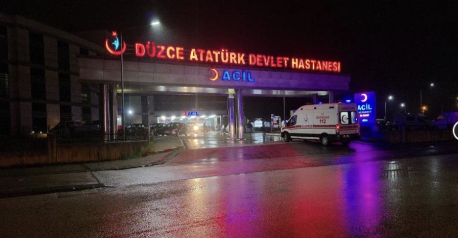 Düzce’de meydana gelen olayda 14 yaşındaki Cengiz Efe M., otobüs