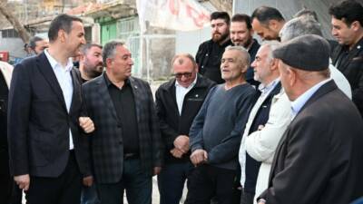 İYİ Partili Turan Yaldır, Aksaray’da belde ve köyleri gezerek vatandaşların