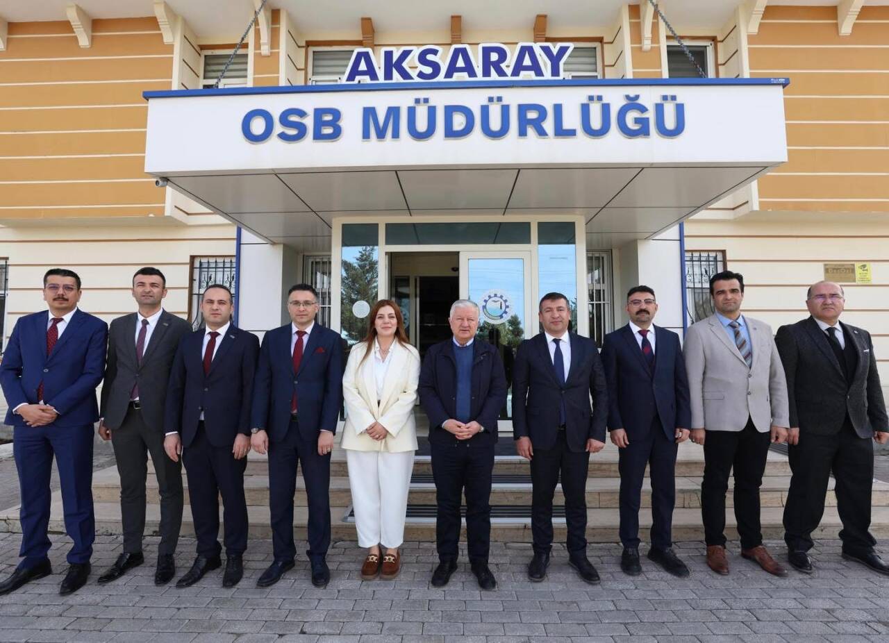 Aksaray Valisi Murat Duru, OSB’de incelemelerde bulunarak üretim, istihdam ve