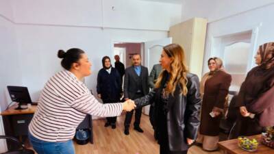 Aksaray Aile ve Sosyal Hizmetler İl Müdürlüğü bünyesinde düzenlenen bayramlaşma