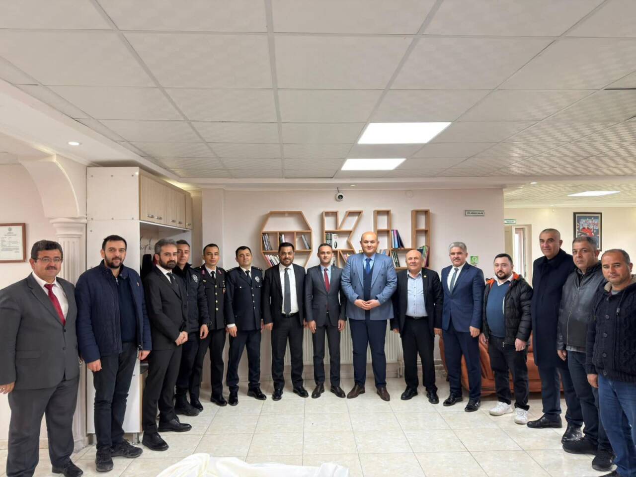 Ağaçören’de görev süresini tamamlayan İlçe Tapu Müdürü Erdal Konar için