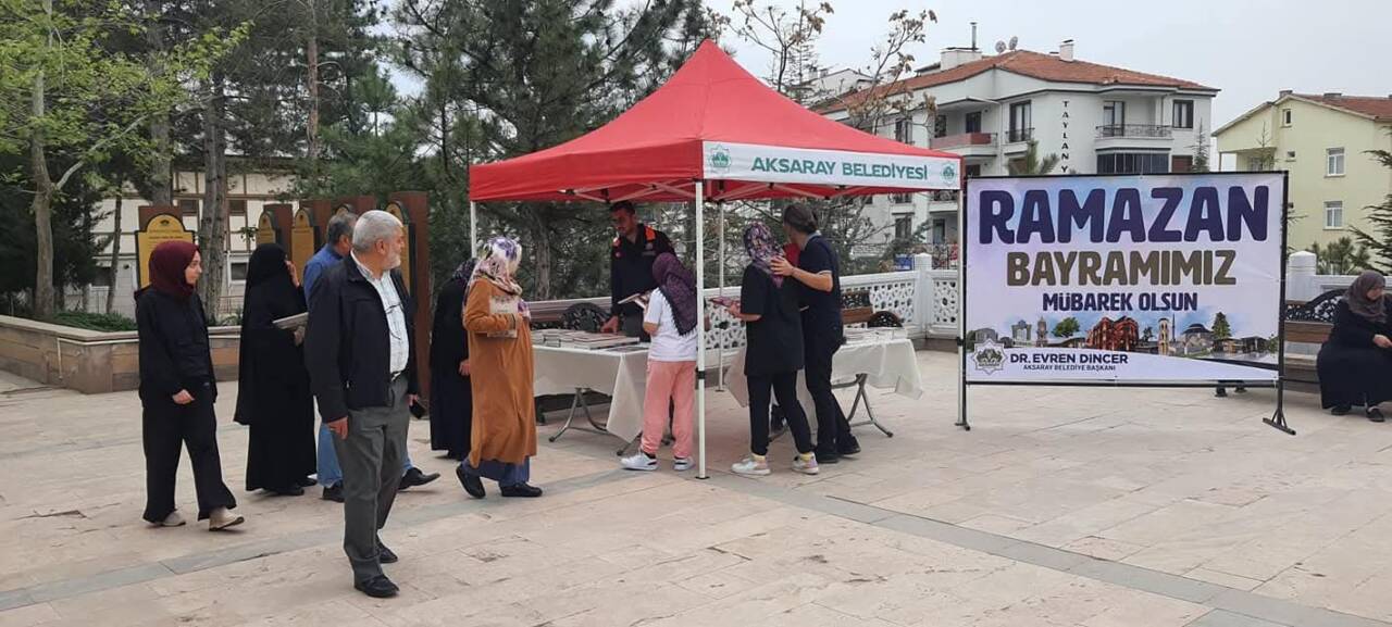 Aksaray Belediyesi, Ramazan Bayramı arefesinde kabristan ziyareti yapacak vatandaşlar için