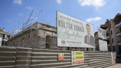 Aksaray Belediyesi tarafından Çerdiğin Mahallesi’nde restorasyon ve yenileme çalışmaları başlatılan