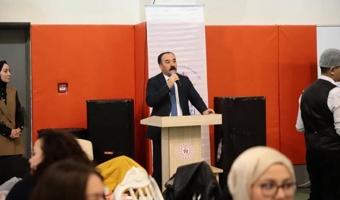 Gençlik ve Spor Bakanlığı tarafından düzenlenen Kampüs İftarları Programı kapsamında