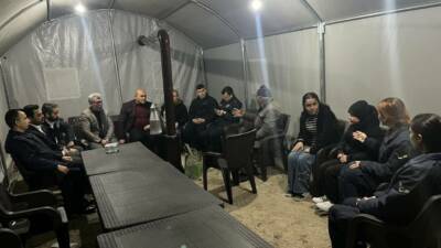 Ağaçören Kaymakamı Metin Korkmaz ve ilçe protokolü, Ramazan ayı kapsamında