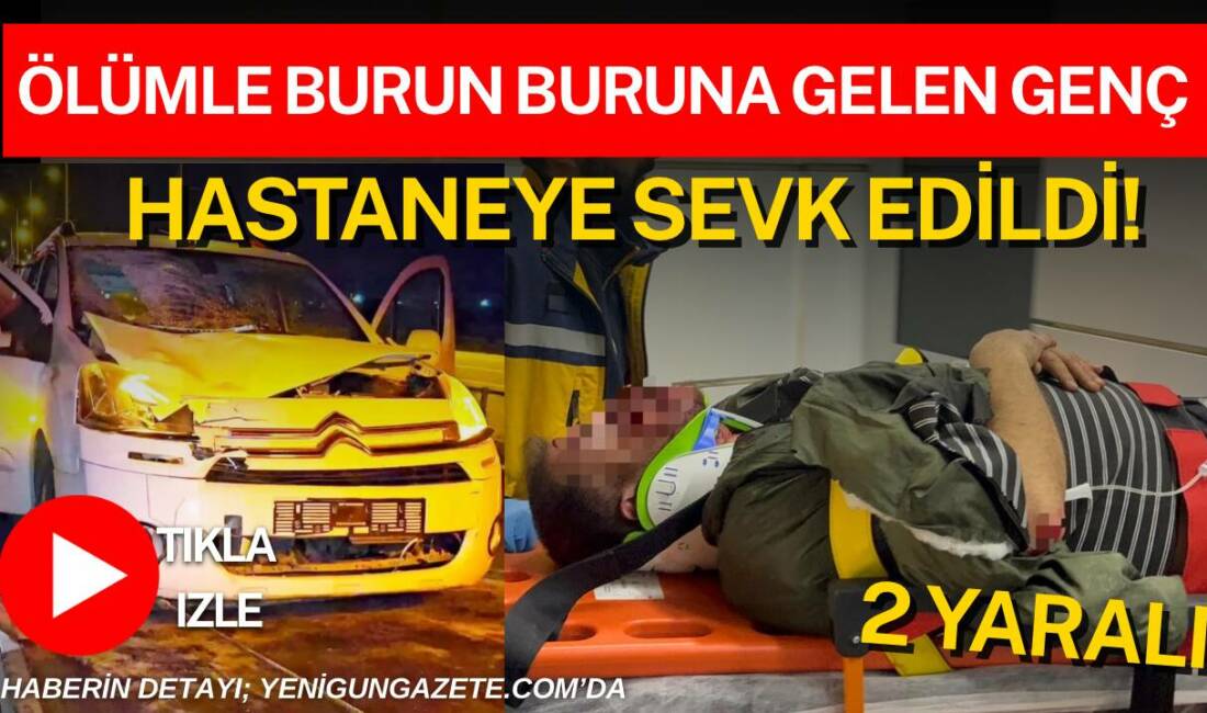 Aksaray–Konya karayolu Sultanhanı mevkiinde otomobilin çarptığı 27 yaşındaki yaya ağır