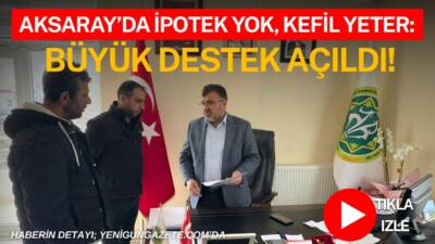 Aksaray’da küçükbaş hayvancılığı yaygınlaştırmayı amaçlayan “Köyünde Yaşamak İçin Bir Sürü